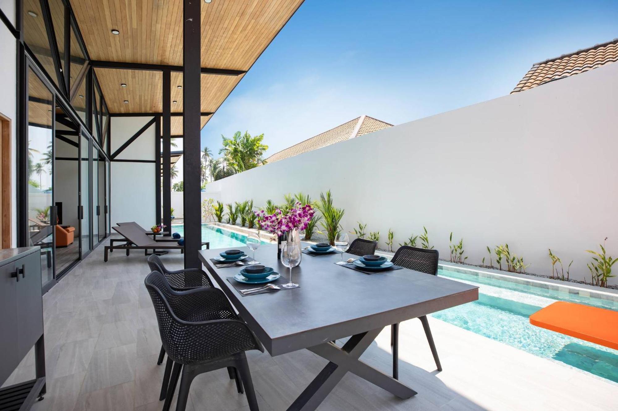Trendy & New 19M Oxygen Pool Villa Sunset Garden 10 In Rawai Ban Saiyuan Eksteriør billede